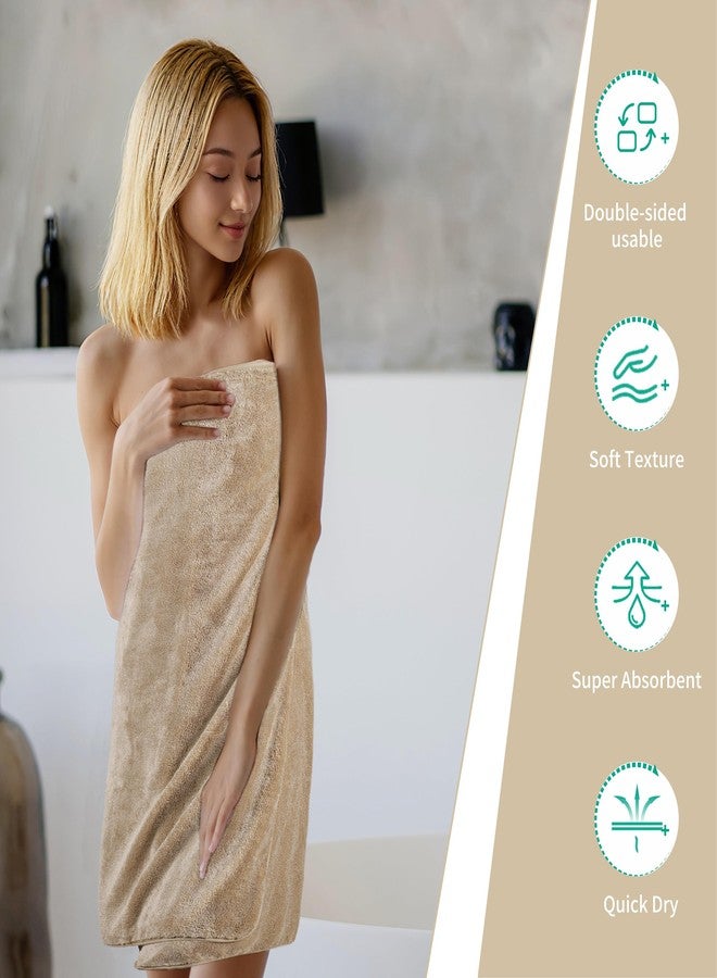 MICROFI Ring Spun Terry Microfiber Bath Towel Set, 3 Piece, Oversize, Quick Dry, Lint Free, Includes Bath, face, and Hand Towels (Beige) - Image 5